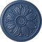 Ekena Millwork Kaya Ceiling Medallion (Fits Canopies up to 5 1/4"), Hand-Painted Americana, 23 5/8"OD x 1 1/2"P CM23KAAMF - alternate 1